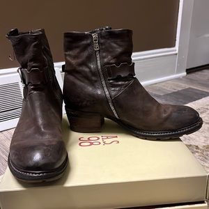 A.S. 98 Leather Booties